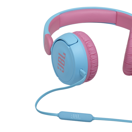 JBL Jr310 - Blue - Kids on-ear Headphones - Detailshot 2 image number null